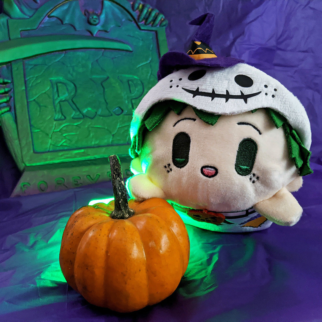 Izuku Midoriya in Halloween Ghost Costume